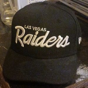 Las Vegas Raiders new era cap